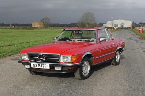 1982 Mercedes-Benz 280SL R107 till salu (bild 12 av 204)