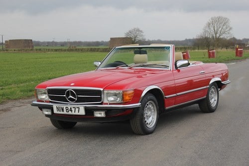 1982 Mercedes-Benz 280SL R107 till salu (bild 13 av 204)
