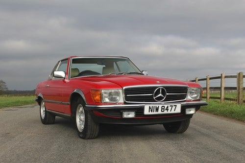 1982 Mercedes-Benz 280SL R107 till salu (bild 24 av 204)