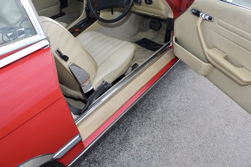 1982 Mercedes-Benz 280SL R107 till salu (bild 67 av 204)