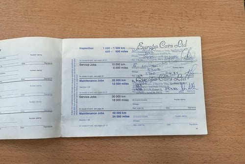 1982 Mercedes-Benz 280SL R107 till salu (bild 178 av 204)