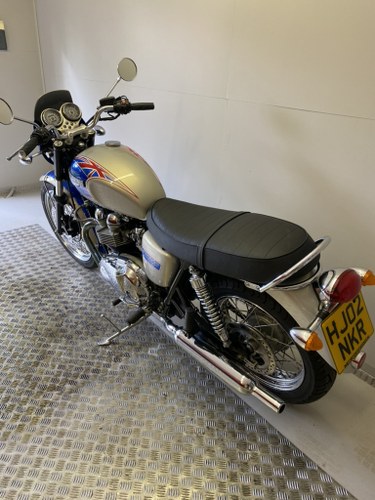 2002 Triumph Bonneville Golden Jubilee In vendita (immagine 11 di 104)