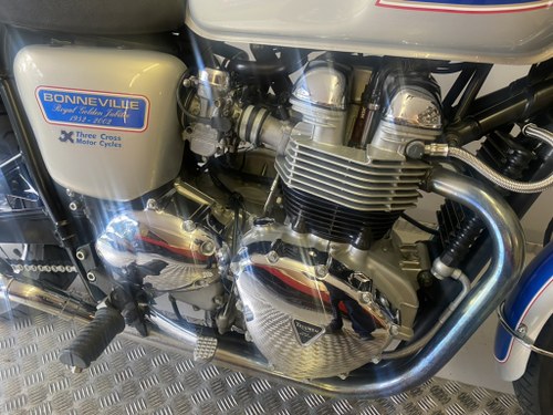 2002 Triumph Bonneville Golden Jubilee In vendita (immagine 62 di 104)