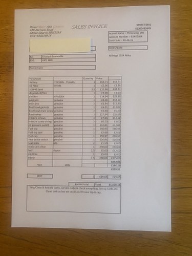 2002 Triumph Bonneville Golden Jubilee In vendita (immagine 95 di 104)