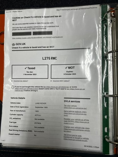 1993 Range Rover Classic Vogue LSE 4.6 zum Verkauf (Bild 160 von 251)