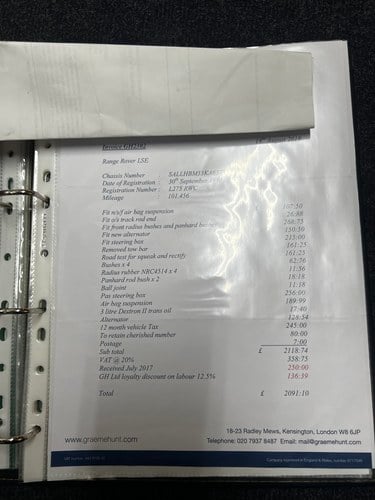 1993 Range Rover Classic Vogue LSE 4.6 zum Verkauf (Bild 170 von 251)