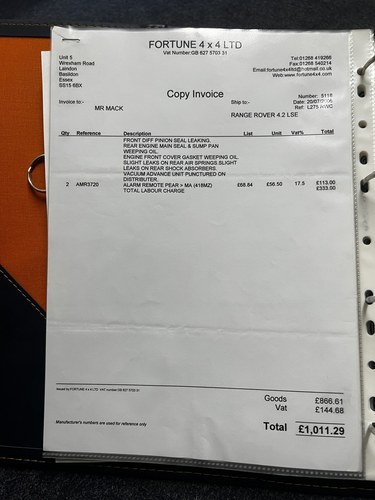 1993 Range Rover Classic Vogue LSE 4.6 zum Verkauf (Bild 191 von 251)