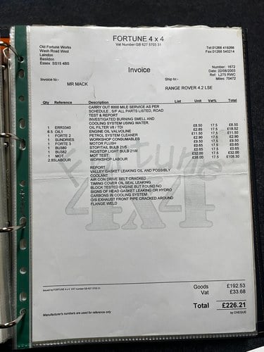 1993 Range Rover Classic Vogue LSE 4.6 zum Verkauf (Bild 199 von 251)