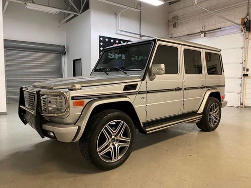 2003 Mercedes G-Class G 500 AWD  Clean Silver  $39.5k For Sale
