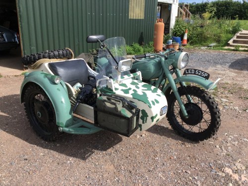 1976 Cossack/ Dnieper motorbike and sidecar combination  For Sale