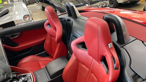 2017 Jaguar F-TYPE S Convertible Roadster 28k miles Red $58. For Sale