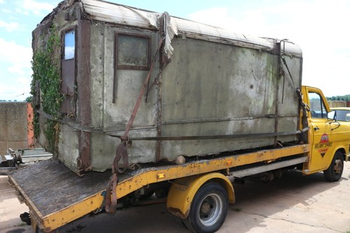 1950 US Army Radio box  HO 17 lorry back VENDUTO