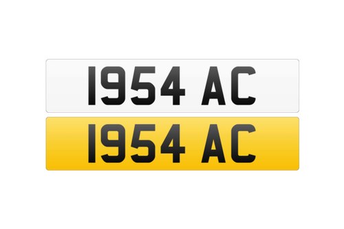 0000 Registration Number - 1954 AC For Sale by Auction