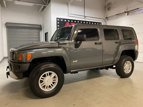2008 HUMMER H3 SUV 4WD AWD gas Grey(~)Black $18.7k For Sale