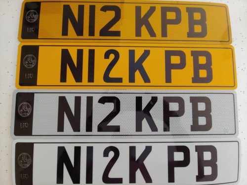 Private Number Plate In vendita