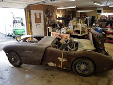 1955 Austin Healey 100 Roadster LHD Project Correct $8.9k For Sale