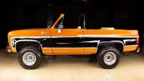 1975 Chevrolet Blazer 4X4 Convertible SUV Restored $39.9k For Sale