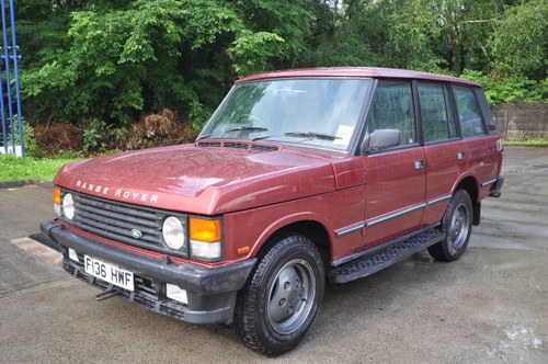 1989 RANGE ROVER VOGUE EFI A 3.5 CLASSIC  / LPG CONVERSION FITTED For Sale
