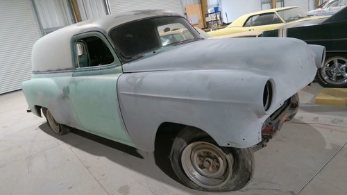 1954 Chevrolet Sedan Delivery Wagon Project Solid Roller $3. For Sale