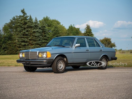 1984 Mercedes-Benz 300 D Turbo Diesel  For Sale by Auction