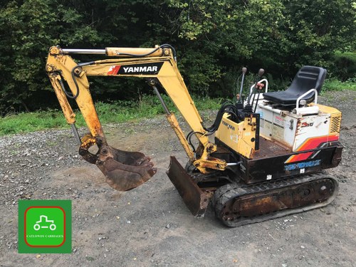2000 Yanmar YB101 ALL WORKS MINI DIGGER SEE VID CAN DELIVER + VAT SOLD