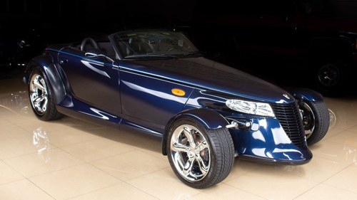 2001 Chrysler Prowler Convertible Roadster 7k miles Blue $38 For Sale