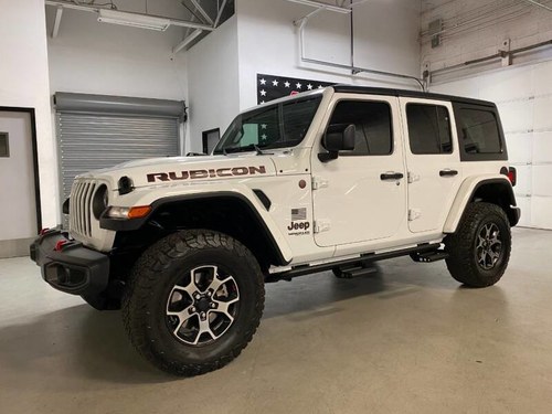 2018 Jeep Wrangler Unlimited Rubicon SUV 4WD 7k miles $53.7k For Sale