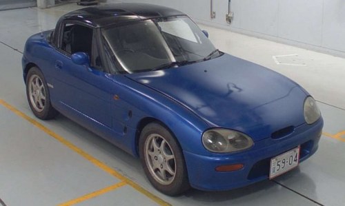 1992 Suzuki Cappuccino RHD Euro-specs Blue(~)Black $8k For Sale