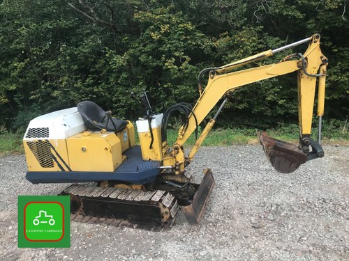 1995 KOMATSU PC05 ALL WORKS 1.2T MINI DIGGER SEE VIDEO CAN DROP SOLD
