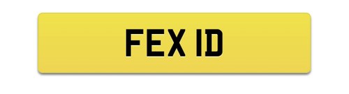 1966 FEX1D - Cherished registration In vendita
