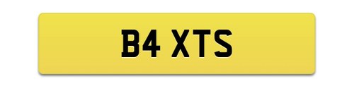 1984 B4 XTS - Cherished Baxter/BAXTS registration In vendita
