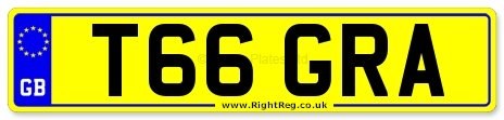 1998 Graham, Gray, Grant, Gra Number Plate: T66 GRA For Sale