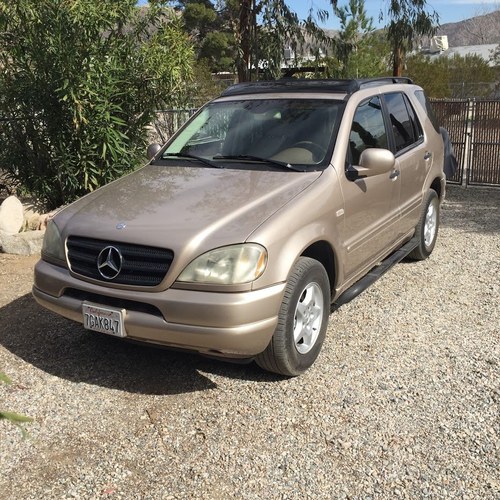 2001 Mercedes ML320 AWD SUV driver Gold(~)Tan $3.2k For Sale