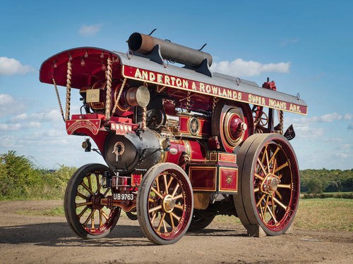 1932 FOWLER 10HP B6 SHOWMAN'S ROAD LOCOMOTIVE 'THE LION' For Sale by Auction