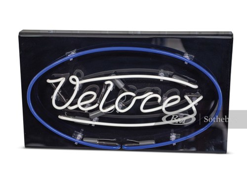 Velorex Neon Sign In vendita all'asta