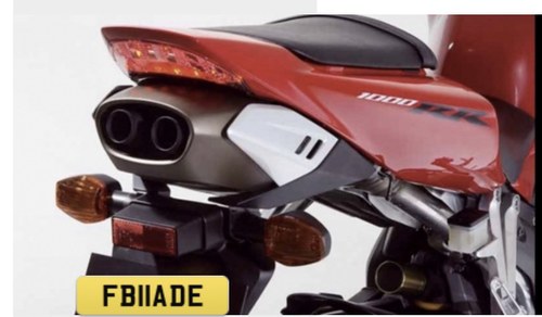 2011 FB11ADE Cherished reg,Ideal ‘FIREBLADE’ private number plate For Sale