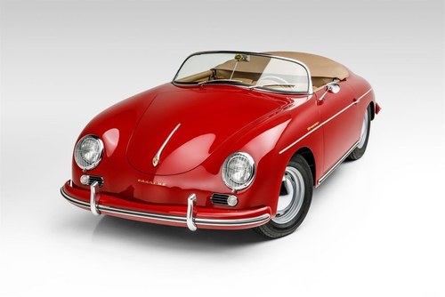 1956 Porsche 356A Speedster Rare 1 of 949 made Red $365k For Sale