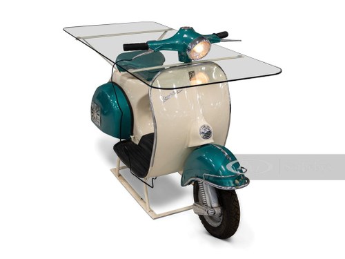 Piaggio Vespa 150 Glass Table For Sale by Auction