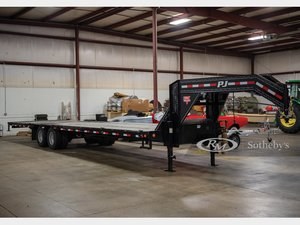 2018 PJ Trailers 40-Ft. Flatbed Trailer  For Sale by Auction