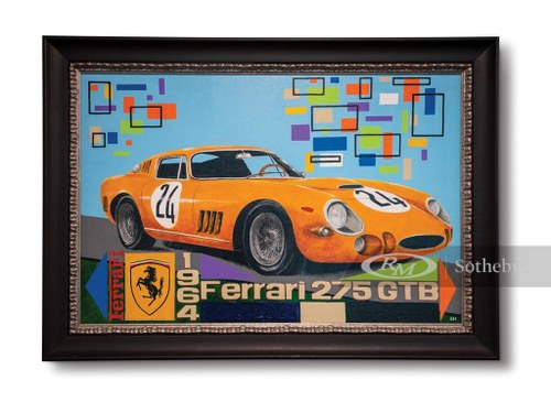 Ferrari 275 GTB Painting by GH For Sale by Auction