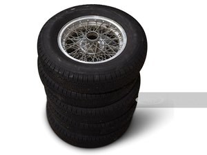 Ferrari 225 S 15-in. Wire Wheels with Pirelli Tires In vendita all'asta