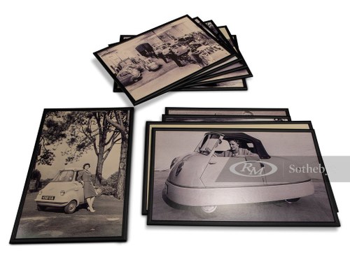 Microcar Framed Black and White Photographs In vendita all'asta