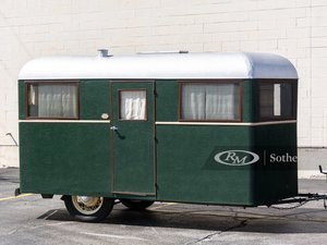 1934 Covered Wagon Camping Trailer  For Sale by Auction