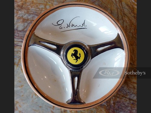 Nardi Ferrari Steering Wheel Ceramic Ashtray In vendita all'asta