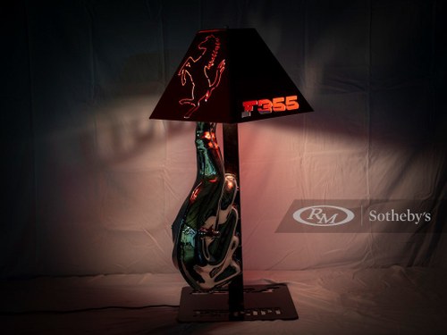 Ferrari F355-Inspired Table Lamp For Sale by Auction