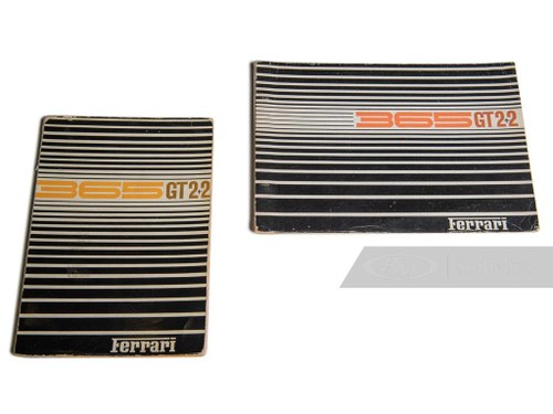 Ferrari 365 GT 2+2 Owners Manual and Spare Parts Catalogue Till salu på auktion