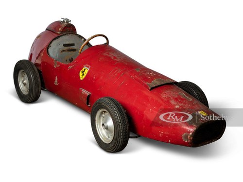 Ferrari 500 F2 Prototype 12 Scale Childrens Car, ca. 1950s For Sale by Auction