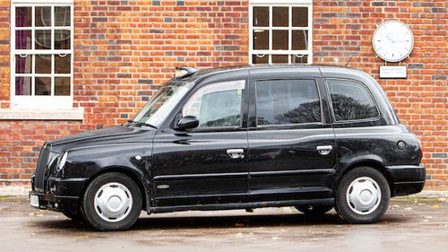 2007 London Taxis International TX4 Gold Taxicab For Sale by Auction
