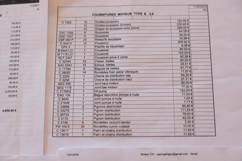 1958 Jaguar XK150 OTS 3.4S In vendita (immagine 145 di 151)