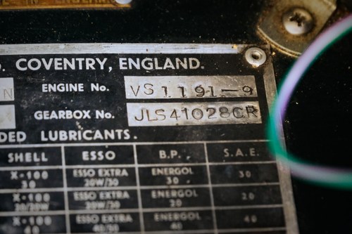 1958 Jaguar XK150 OTS 3.4S In vendita (immagine 94 di 151)